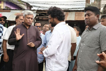 বৈষম্যবিরোধী নেতার বাড়িতে হামলা-ভাঙচুর, ঘটনাস্থলে প্রতিমন্ত্রী